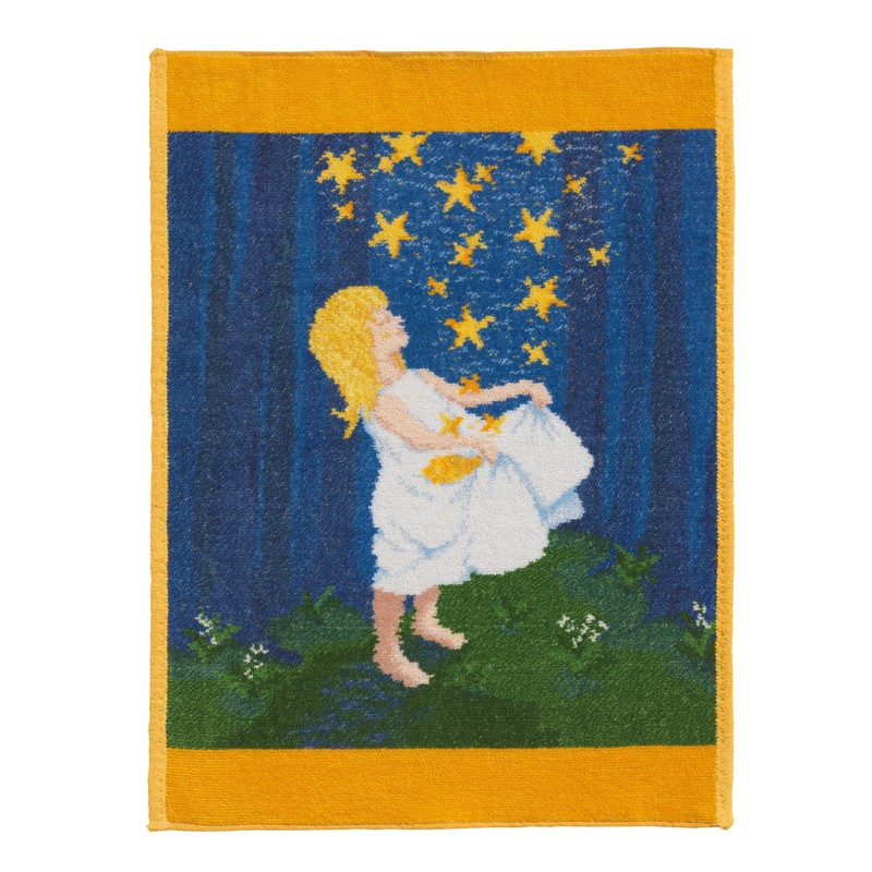 Рисунок Feiler STERNTALER — девочка собирает звёзды
